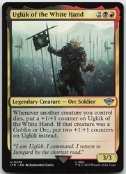 Ugluk of the White Hand #235 - Lord of the Rings: Tales of Middle-earth MTG Uncommon