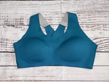 Brooks Dare Crossback Run Bra Running Sports Bra Women  s Size 30 A/B Blue