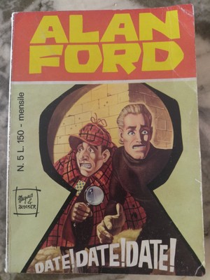 ALAN FORD NO. SEPTEMBER 5, 1969 ''DATES! DATE! DATE!'' VERY RARE HORN TOP EDITORIAL