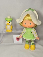 Vintage 1980s Kenner Strawberry Shortcake Doll Mint Tulip & Pet-Marsh Mallard