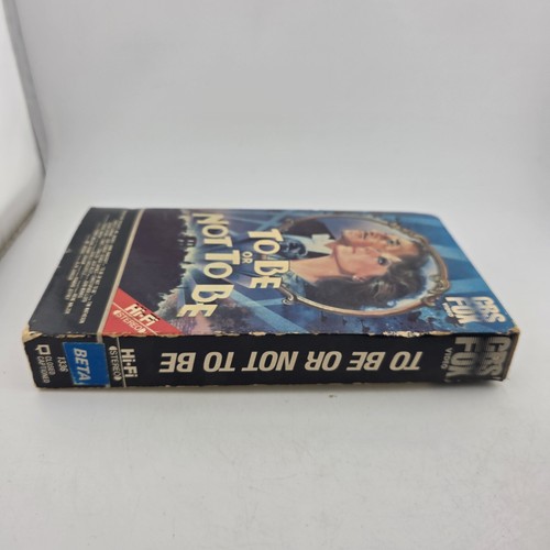 To Be or Not To Be - Betamax - 1984 - Mel Brooks - Anne Bancroft (Not Vhs) - Picture 8 of 12