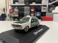 Schuco 1: 43 Opel Ascona A 1.6 SR 1974 German police car model 