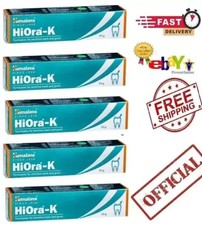 Himalaya HiOra-K Toothpaste 5 pc X 50g for Sensitive Teeth Gums FREE SHIP 2028