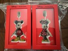 NEW DISNEY BAUBLEBAR MICKEY-BLACK/RED AND MINNIE MOUSE-RED/PEARLS BAG CHARMS — photo 2