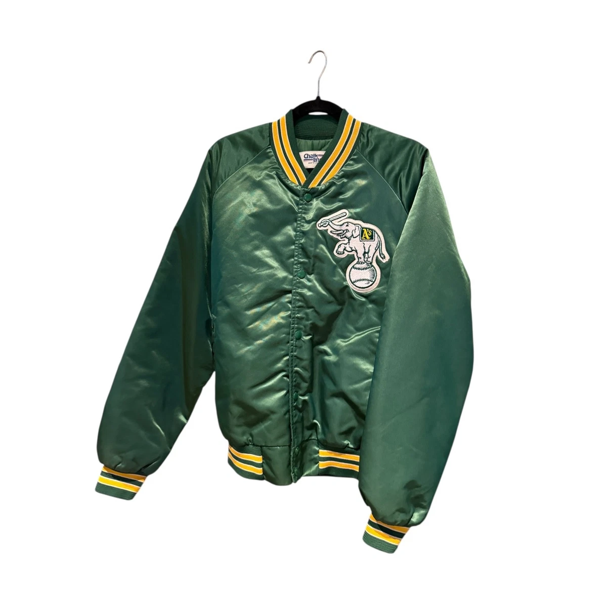 Veste Vintage Oakland A's Starter - Coupe-vent Zippé Taille M - Rickey Henderson