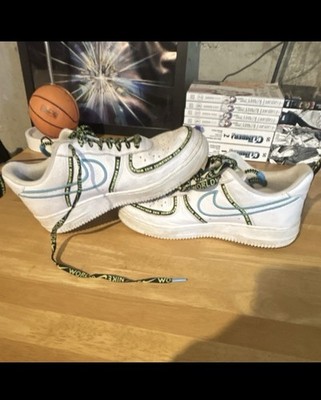Nike Air Force 1 '07 Premium Low Worldwide Pack Blue Fury CK7213-100 - SIZE 8.5