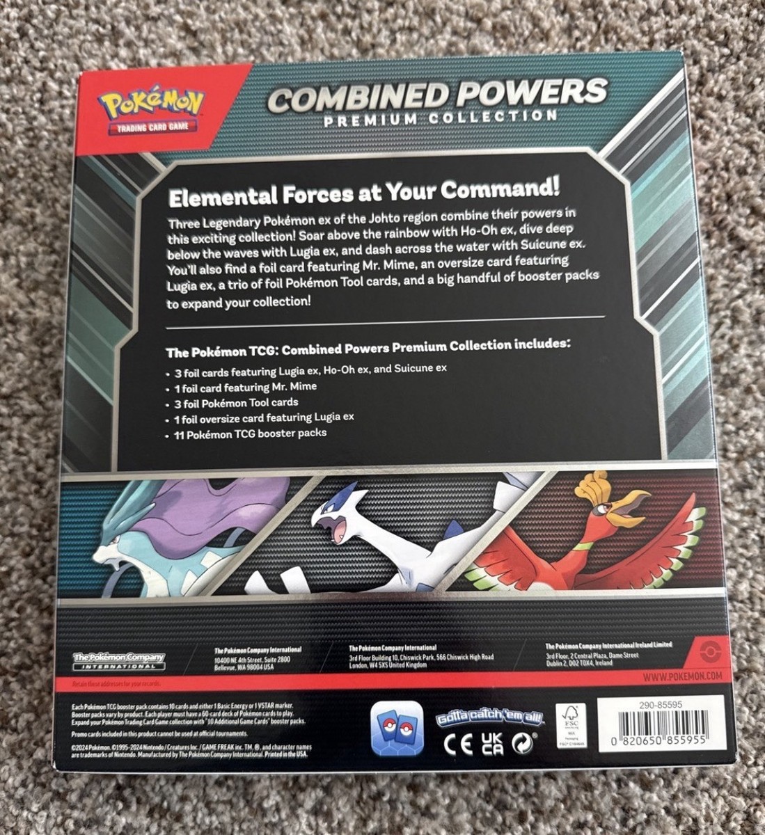 Factory SEALED Combined Powers Premium Collection Box
