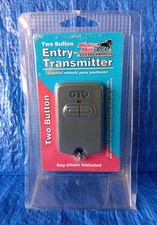 MIGHTY MULE Gate/Garage Two Button Entry Transmitter w/ Keychain - Model #FM134