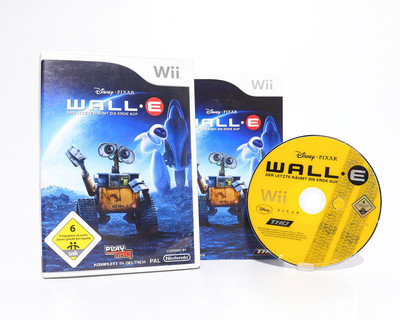 Wall·E-Der Letzte Räumt die Erde auf (Nintendo Wii, 2008) Spiel Mit Anleitung