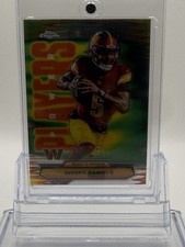 2025 Topps Chrome Jayden Daniels Power Players Refractor Washington Commanders