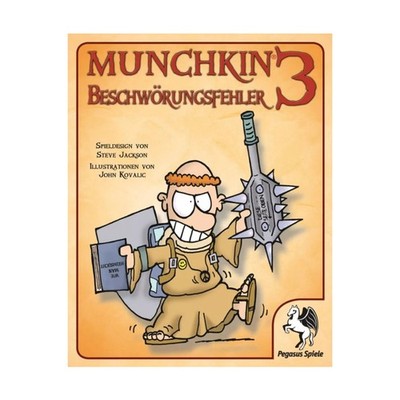 Pegasus Sp Card Game  Munchkin 3 - Beschworungsfehler (Clerical Error Box EX/NM