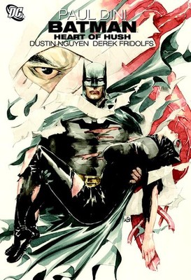 BATMAN: HEART OF HUSH BY Paul Dini HARDCOVER **ACCEPTABLE**