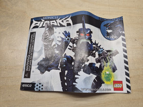 Lego Bionicle - PIRAKA - VEZOK - 8902 - 100% Complete With Box & Manual