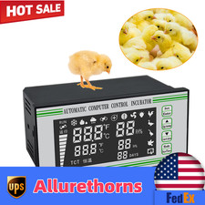 Automatic Egg Incubator Controller Thermostat Temperature Humidity Sensor XM-18S