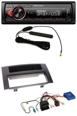 Pioneer MP3 DAB 1DIN CAN-Bus USB Autoradio für VW Touareg T5 Caravelle 03 10 sch - Bild 1 von 4