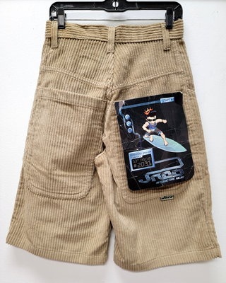 Vintage 90s JNCO Jeans Mens 28x13 Made In USA Khaki Corduroy Baggy