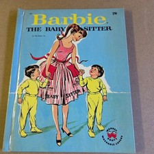 Barbie - The Baby Sitter by Jean Bethell Published by Wonder Books, USA, 1964