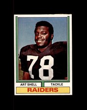 1974 Topps #272 Art Shell Raiders NM *2752
