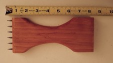 Vintage Wooden Upholstery Webbing Puller Stretcher with Metal Teeth C.S. Osborne