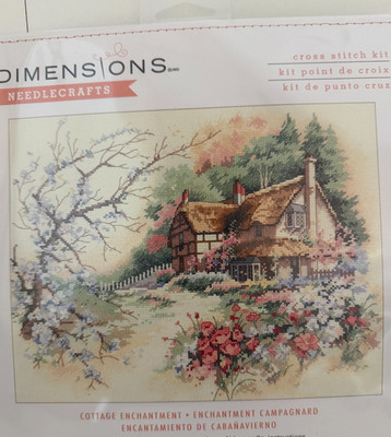 Dimensions Cottage Enchantment 13687 Kreuzstich Raritet