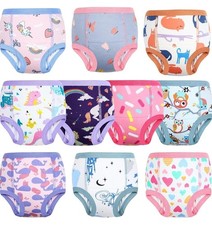 MooMoo Baby Potty Training Underwear 10 Packs Absorbent Toddler Training...