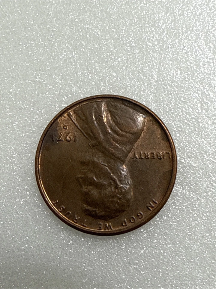 1971 D Mint Mark Lincoln Cent US Coin - Image 3 of 4
