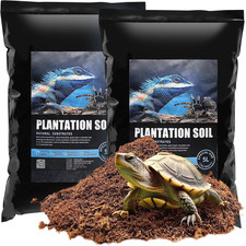 Loose Coconut Fiber Substrate, 2 Pack Natural Coco Coir Reptile Bedding Tarantul