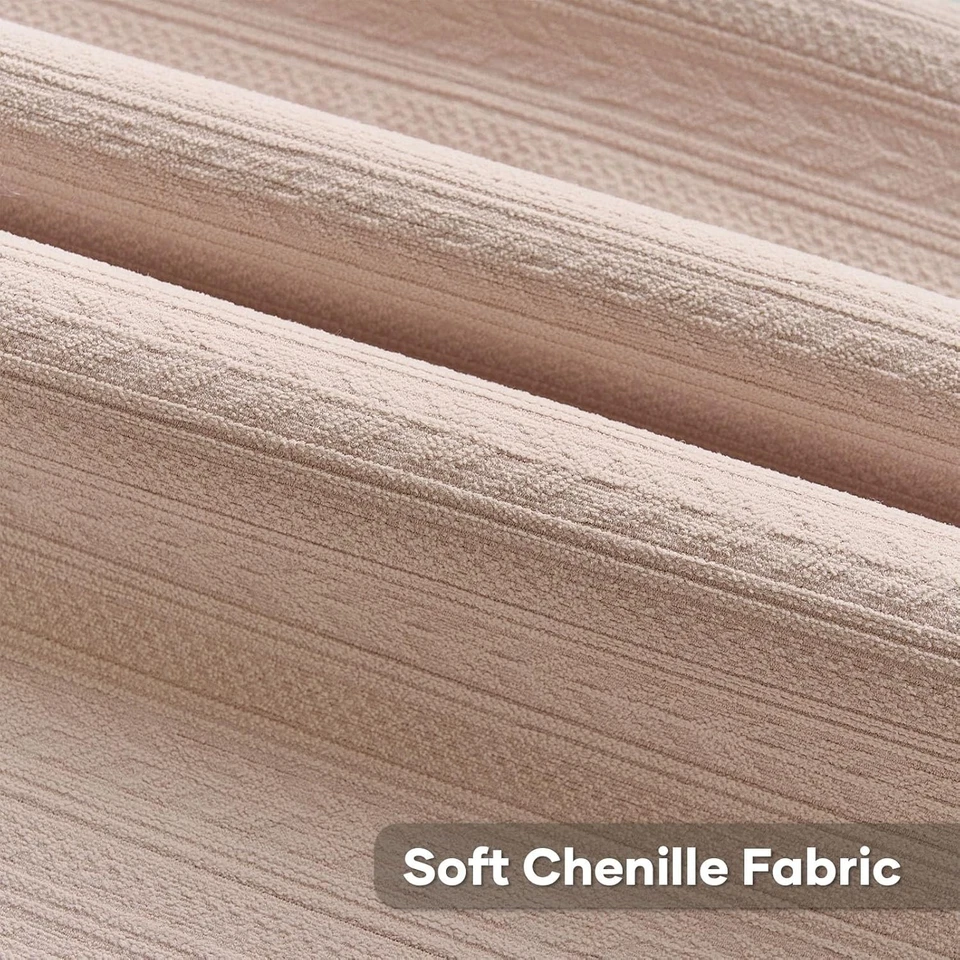 FUTEI Fundas de Almohada Decorativas Rosa 18x18 18x18 (Pack de 2),  Foto 3 de 4