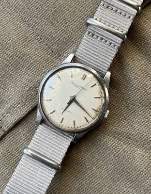 1950s IWC Schaffhausen Cal.853 Automatic. Rare Full size. Patina. Tropical