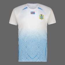 DR Congo soccer jersey football shirt  vareuse RDC leopards DRC . Basic White XL