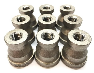 MB 3/8'' x 1/8'' SS 304 Reducing Coupler SP114 [Lot of 9] NOS