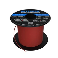 BNTECHGO 26 Gauge Silicone Wire Spool 1000 ft Red Flexible 26 AWG Stranded