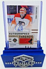 2024-25 Upper Deck Ultimate Ivan Fedotov Autographed Debut Threads Auto /199
