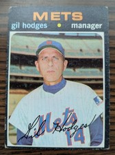 Gil Hodges - 1971 Topps ⚾ Card #183 - NY Mets Manager - MLB HALL OF FAME - VG🔥