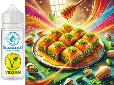 Baklava Pistazie Aroma Konzentrat - Vegan - Sasami - 10ml
