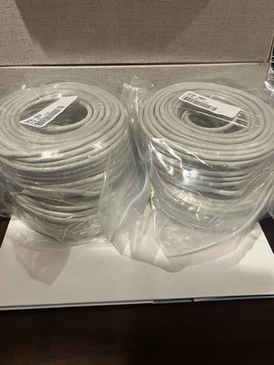 CAT5e Ethernet Patch Cable  Internet Cord Gray  100 X4 (4rolls)