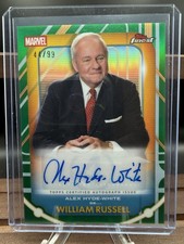 Topps Finest Fantastic Four Autograph Card William Russell Alex Hyde-White FA-AH
