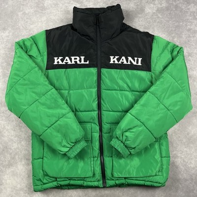 Karl Kani Winterjacke in schwarz/grün, Size M