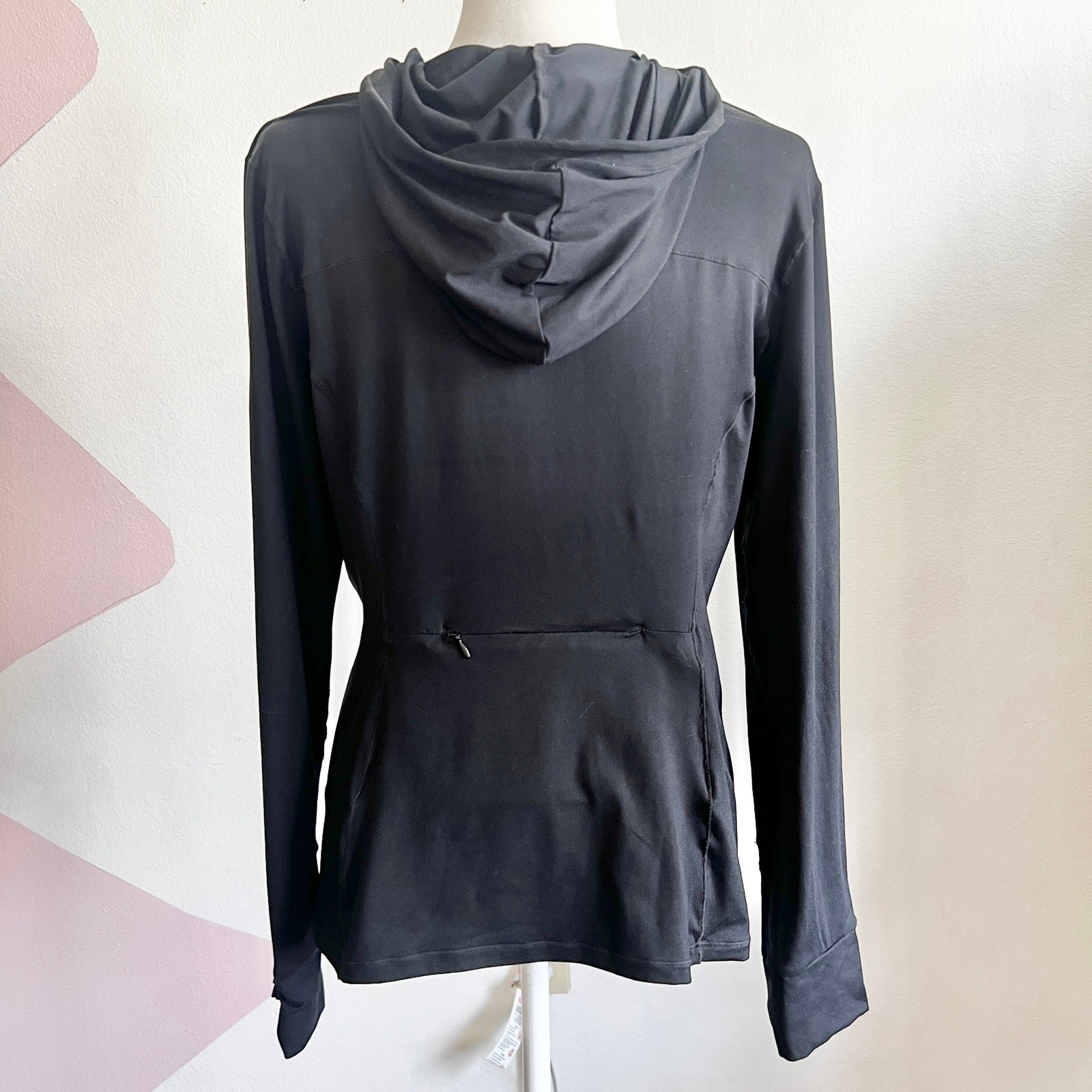 Fabletics Black Pullover Hoodie Top, Athleisure S… - image 3