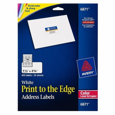 Avery Dennison AVE6871 Color Label