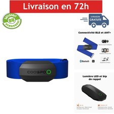 Cardiofréquencemètre CooSpo H808S Bluetooth ANT+ Ceinture thoracique