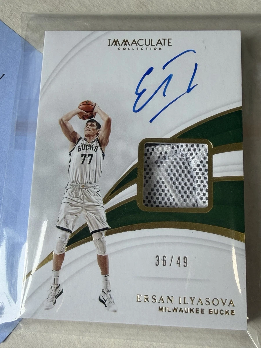Panini Ersan Ilyasova Basketball Autographed Sports Trading Cards