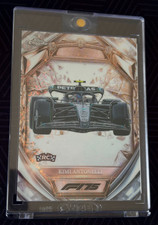 2025 Topps Chrome Formula 1 Kimi Antonelli RC Diamond 75th Anniversary Mercedes