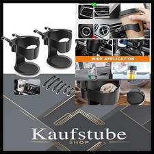 Auto Getränkehalter, 2 Stück, verstellbar, Dosenhalter, Becherhalter, Lüftung
