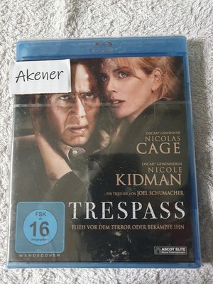 Trespass  Blu-ray -Nicolas Cage - Nicole Kidman - (unbenutzt)