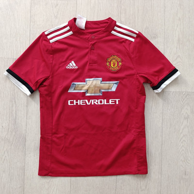 MANCHESTER UNITED 2017/2018 #31 MATIC HOME FOOTBALL ADIDAS SIZE M 11-12 yers