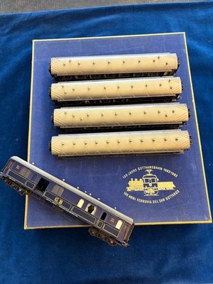 Metropolitan H0 Handarbeitsmodelle - Personenzug Set Gotthard 5.teilig