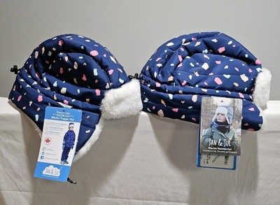 2 Jan & Jul Kids Children's Trapper Hats NWT