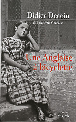 Buch eine Engländerin mit Fahrrad Didier Decoin book 