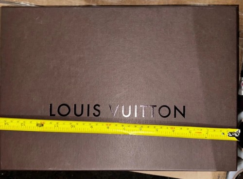 LOUIS VUITTON Authentic Empty Gift Box Large Size, Brown, France, 14 x 10” - Picture 3 of 5